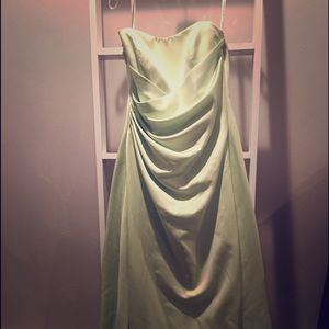 Beautiful Long Shimmer Dress. Strapless